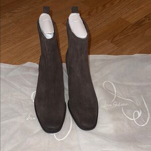 Sam Edelman Dark Brown Suede Boots